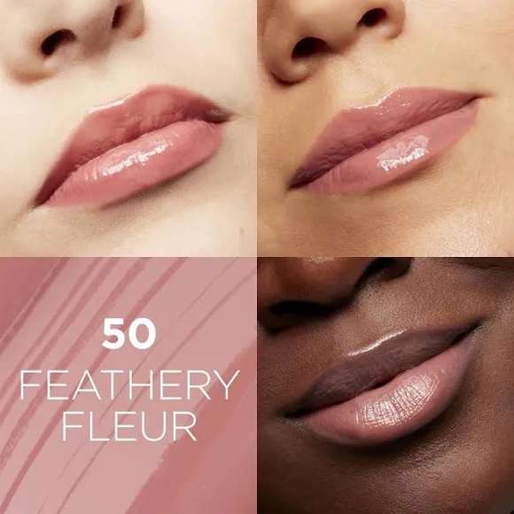 L'Oreal Glow Paradise Lip Balm-in-Gloss, 0.23fl.oz- 50 FEATHERY FLEUR - Picture 3 of 8